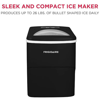 Frigidaire, 26 Lbs Portable Compact Icemaker, Ice Making Machine