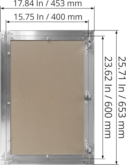 16" x 24" Inch Aluminum Drywall Access Panel