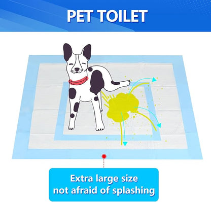 Large Pee Pads for Dogs 31"x47", 40count, Super Absorbent