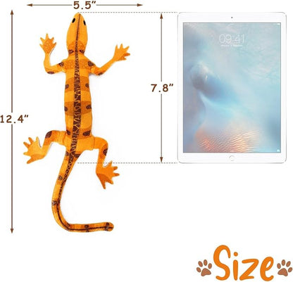 CiyvoLyeen Lizard Catnip Toys Chew Bite Resistant Toys for Indoor Cats Boredom Relief Teeth Cleaning Interactive Funny Cute Kitten Cat Lover Gifts Christmas Birthday Presents Set of 4