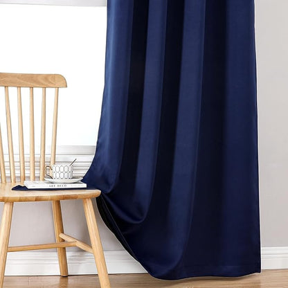 ChrisDowa 100% Blackout Curtains