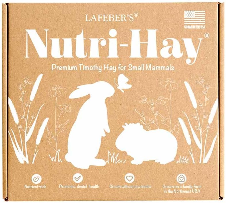 LAFEBER'S Nutri-Hay Box for Rabbits and Guinea Pigs 40 oz