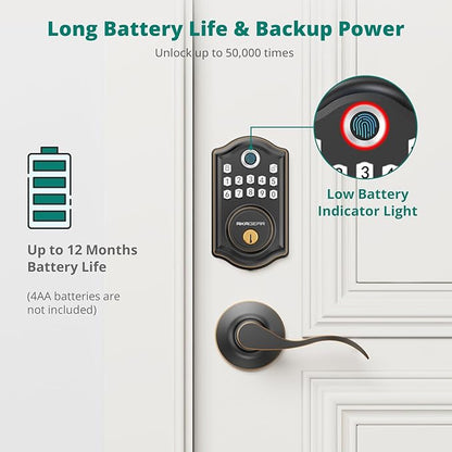 DS10 Pro Keyless Entry Door Lock