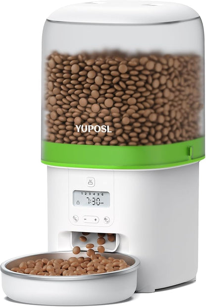 Automatic Cat Feeder - 4L Timed Auto Pet Feeder