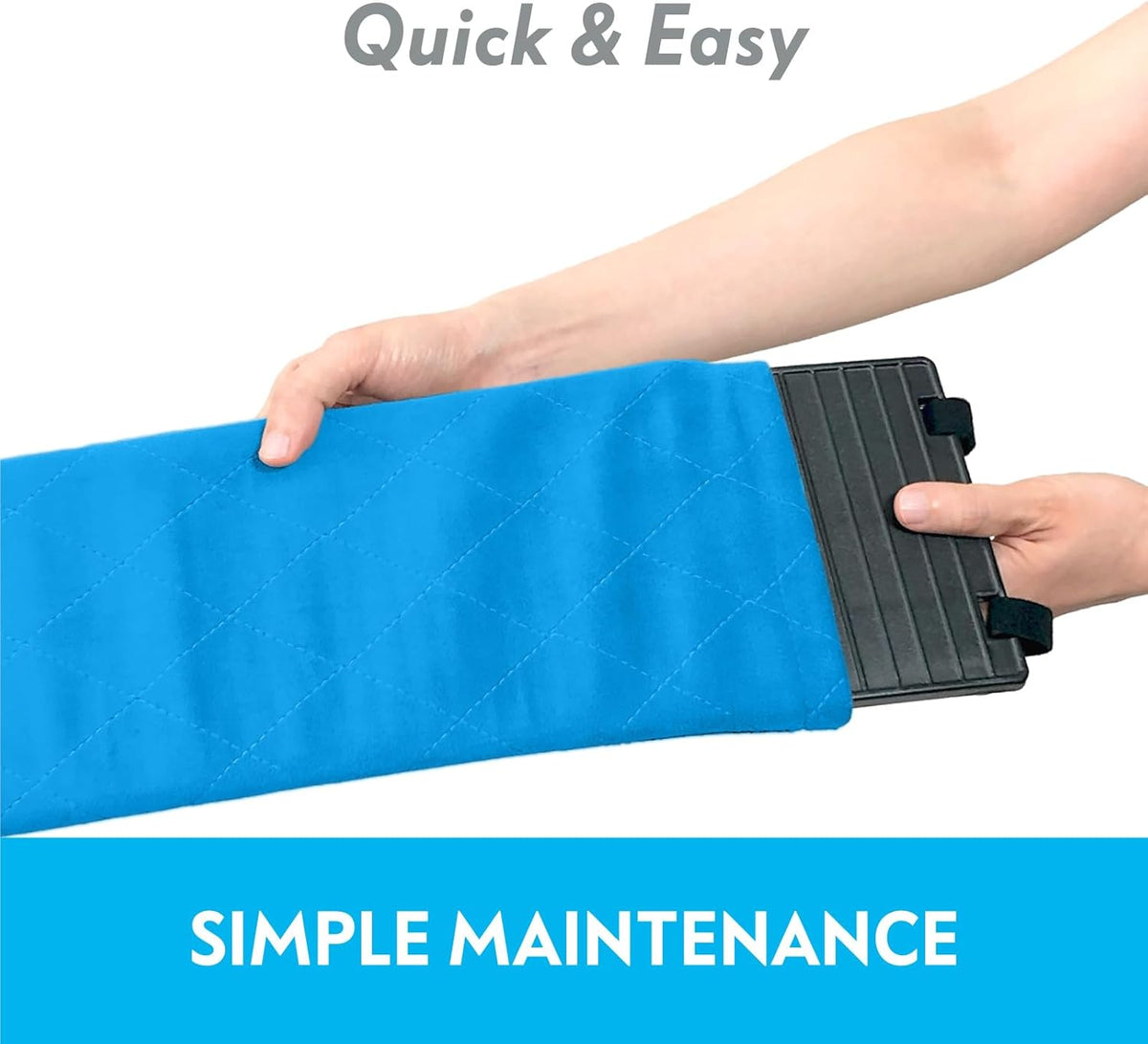 Paw Inspired Fitted Fleece Liner for Ferret Nation, Critter Nation Cage for Ferrets, Rats, Chinchillas, Hedgehogs & Other Small Animals (Blue, Ramp Cover)