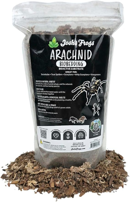 Josh's Frogs Arachnid BioBedding Bioactive Substrate (2 Quart)