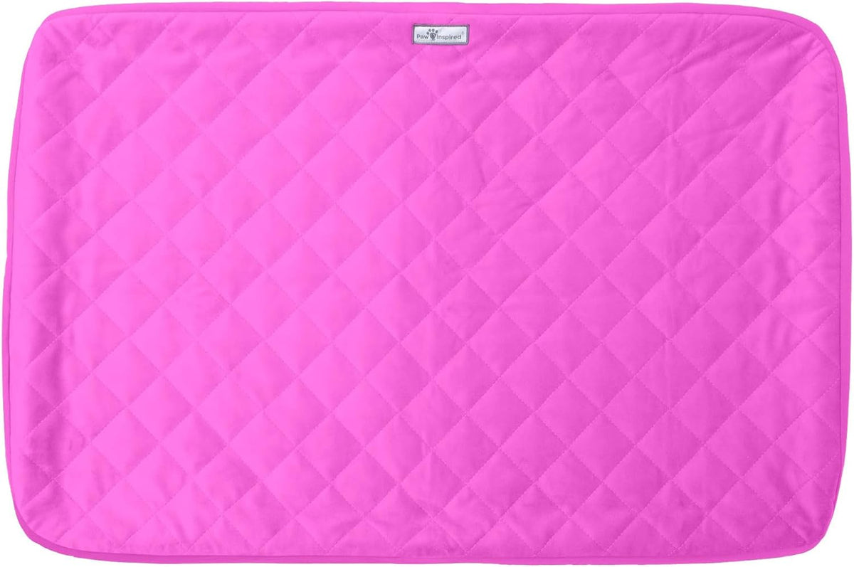 Paw Inspired Fitted Fleece Liner for Ferret Nation, Critter Nation Cage for Ferrets, Rats, Chinchillas, Hedgehogs & Other Small Animals (Pink, Bottom Pan Liner)