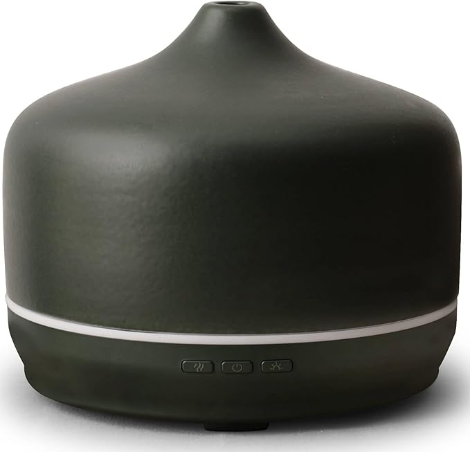Porseme 500ml Ceramic Essential Oil Diffuser Aromatherapy Ultrasonic Cool Mist