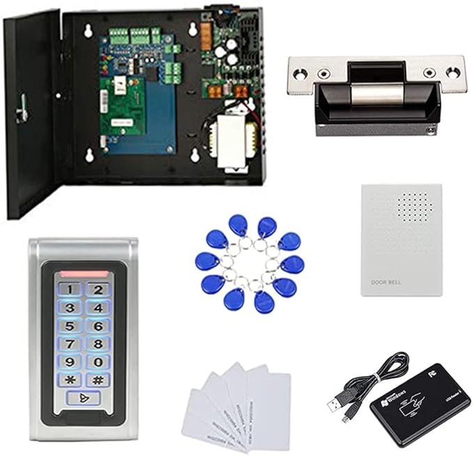MENGQI-CONTROL Waterproof Metal Keypad Reader Standard North American Strike