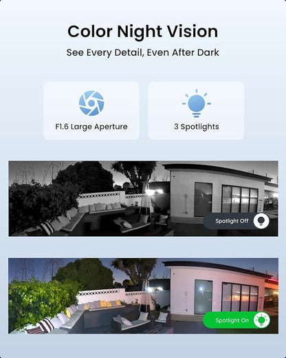 REOLINK 4K 8MP 180° Panoramic Security Camera