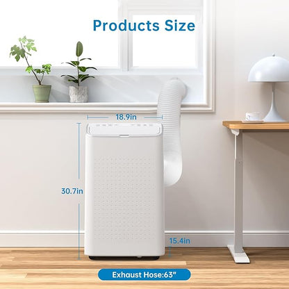 Portable Air Conditioners, 15000 BTU Cooling Capacity