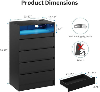 Garvee 8 Drawer Double Dresser