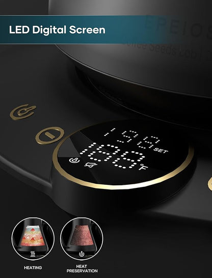 Gooseneck Electric Kettle with ±1℉ Temperature Control