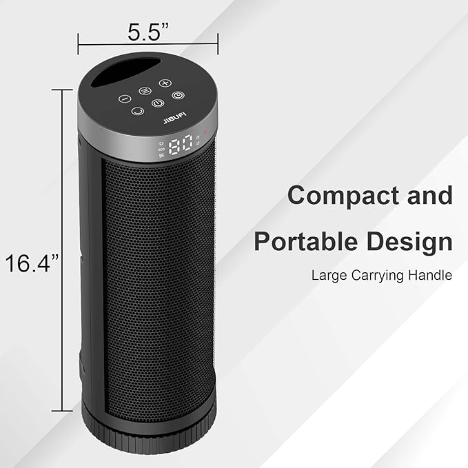 Ceramic Space Heater, Portable Indoor Heater