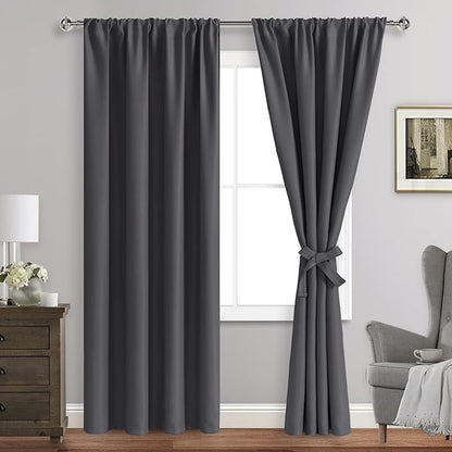 JIUZHEN Blackout Curtains for Bedroom
