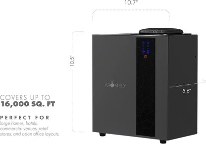 Aromely Smart Bluetooth HVAC Scent Diffuser, Aromatherapy Nebulizing Waterless