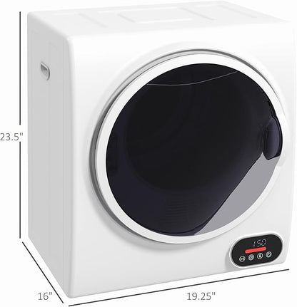 HOMCOM Portable Clothes Dryer, Compact Laundry Dryer