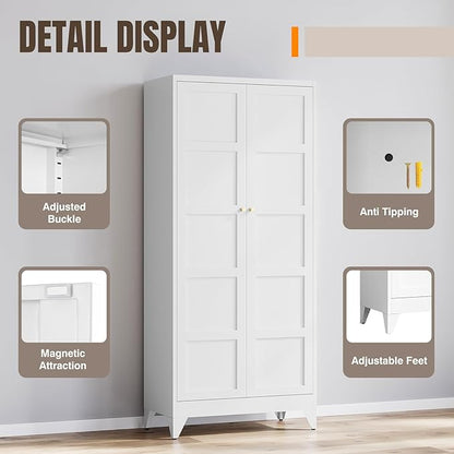 Yizosh Metal Storage Cabinet