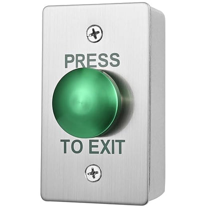 Push to Exit Button for Door Access Control Big Press Button Waterproof