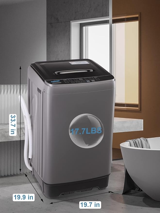 17.7 lbs Full Automatic Washing Machine