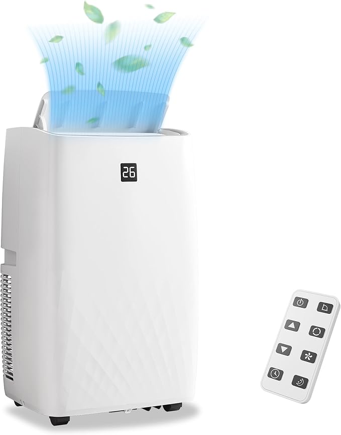 Portable Air Conditioners 12000 BTU, Remote Control AC