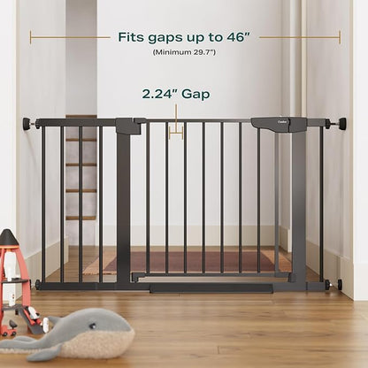 Cumbor 2 Pack 29.7-46" Baby Gate