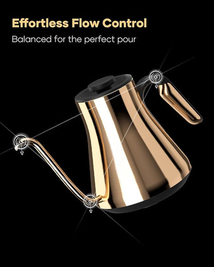 Cocinare FLOW B9 Gooseneck Electric Kettle, Precise Temperature Control