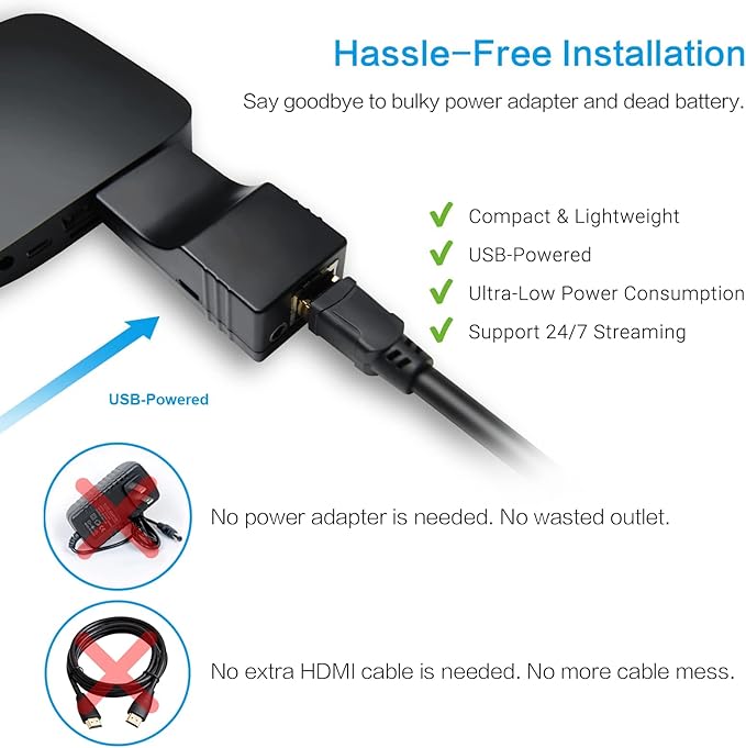 DDMALL Mini H.265 H.264 HDMI Encoder