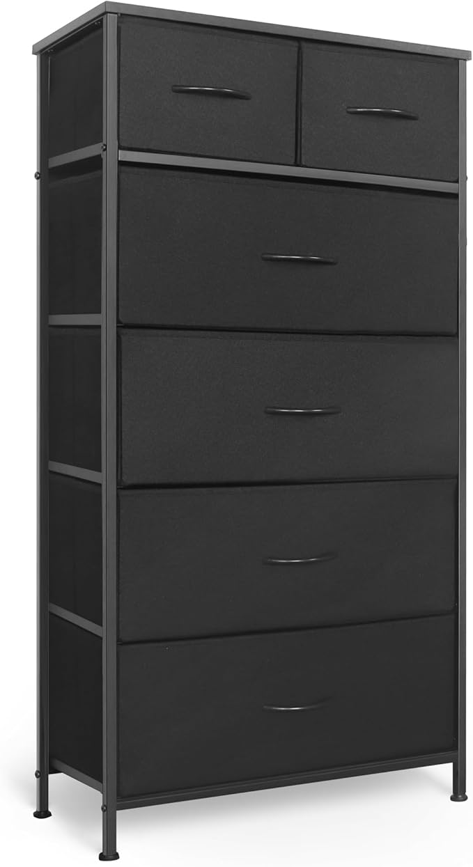 Mifuro Tall Dresser for Bedroom, Vertical Storage Organizer Tower