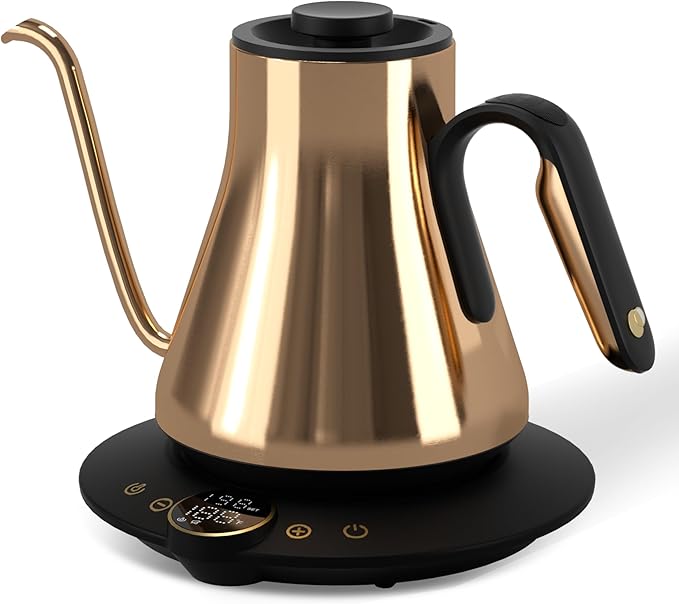 Cocinare FLOW B9 Gooseneck Electric Kettle, Precise Temperature Control