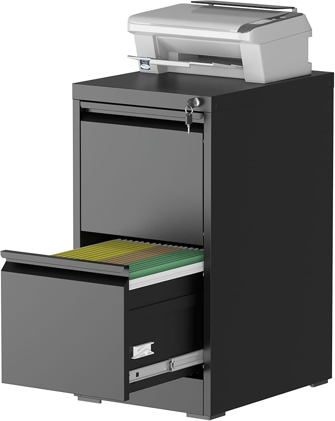 File Cabinet, 2 Drawer File Cabinet