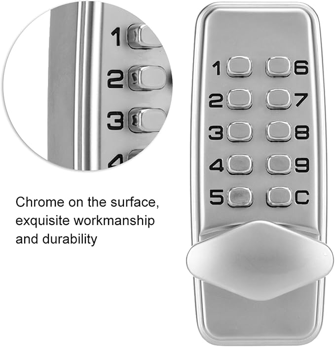 Keyless Entry Smart Door Lock, Deadbolt Digital Electronic Lock