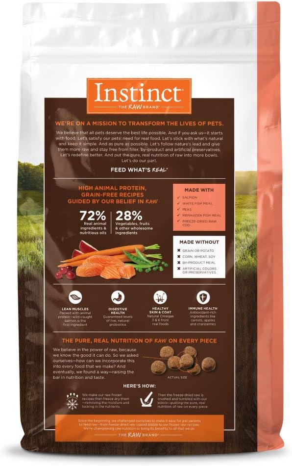 Original Salmon Dry Dog Food, 20 lb. Bag