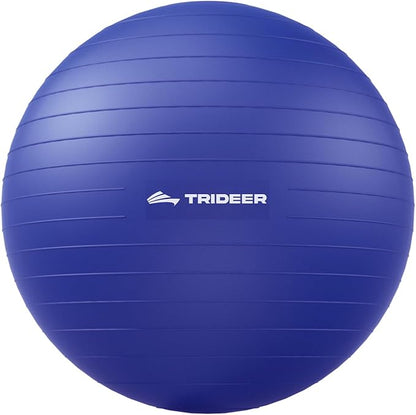 Trideer Exercise Ball for Yoga, Pilates & Fitness – Stability Ball Equipment