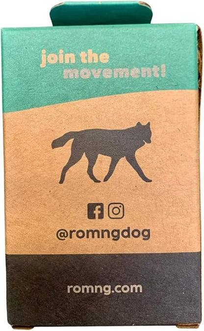 Compostable Dog Poop Bags, Plant-Based, TUV Certified, Unscented, Leak-Proof, 12 Rolls, 180 Bags, Black