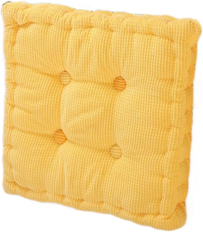 15"x15" Square Comfortable Seat Cushions Home Pillow Indoor Corduroy Chair Pads Office Soft Cushion