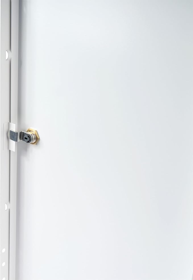 10" x 20" Lockable White Metal Access Panel. Service Shaft Door Panel