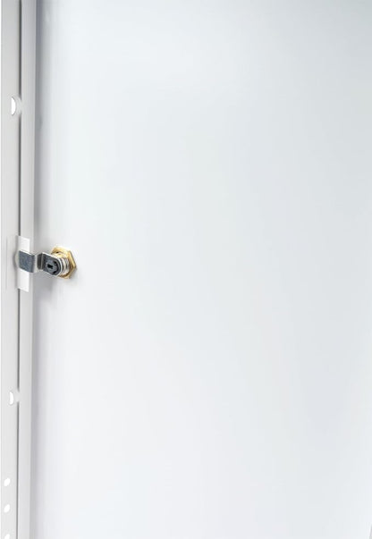 10" x 20" Lockable White Metal Access Panel. Service Shaft Door Panel