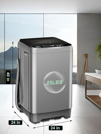 25 lbs Full Automatic Washing Machine