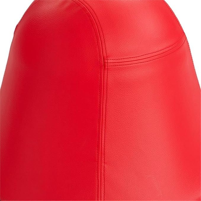Safco Runtz Swivel Ball Chair for Kids, Anti-Burst, Exercise Ball Chair, 360° Rotation, Supports Movement, Better Posture and Balance, Red