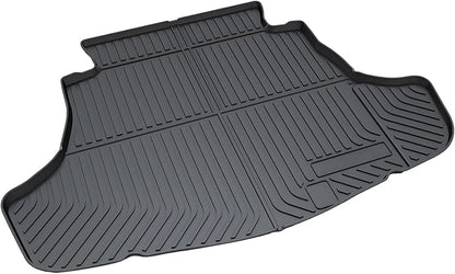Cargo Liners for 2018-2026 Camry All Weather Rear Floor Trunk Tray Mats | Protector 3D Waterproof Durable Odorless Flexible Black TPO Accessories for Toyota 2018-2026 Camry