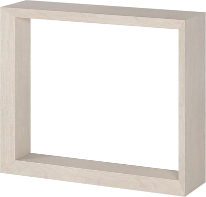 Henn&Hart 36'' Wooden Rectangular Console Table Entryway Table, Sofa Table for Entryway, Living Room, Couch, Hallway, or Office, Alder White