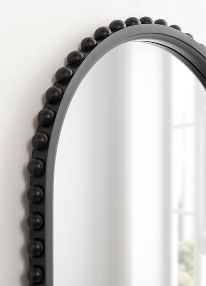 Kate and Laurel Beadbrook Modern Beaded Arched Mirror