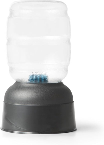 Petmate Replendish Automatic Dog Water Dispenser Gravity Pet Waterer with Microban Protection Base, 100% BPA Free - 0.5 Gallon, Wide Mouth Bowl, with 2 Extra Filters