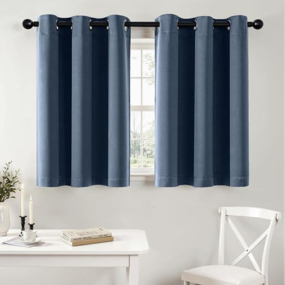 MIULEE Short Curtains for Windows