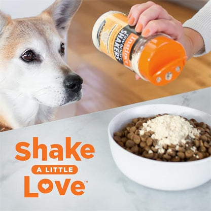 Instinct Raw Boost Shakers, Freeze-Dried Powder, Dog Food Topper, Chicken - Gut Health, 5.5 oz. Bottle