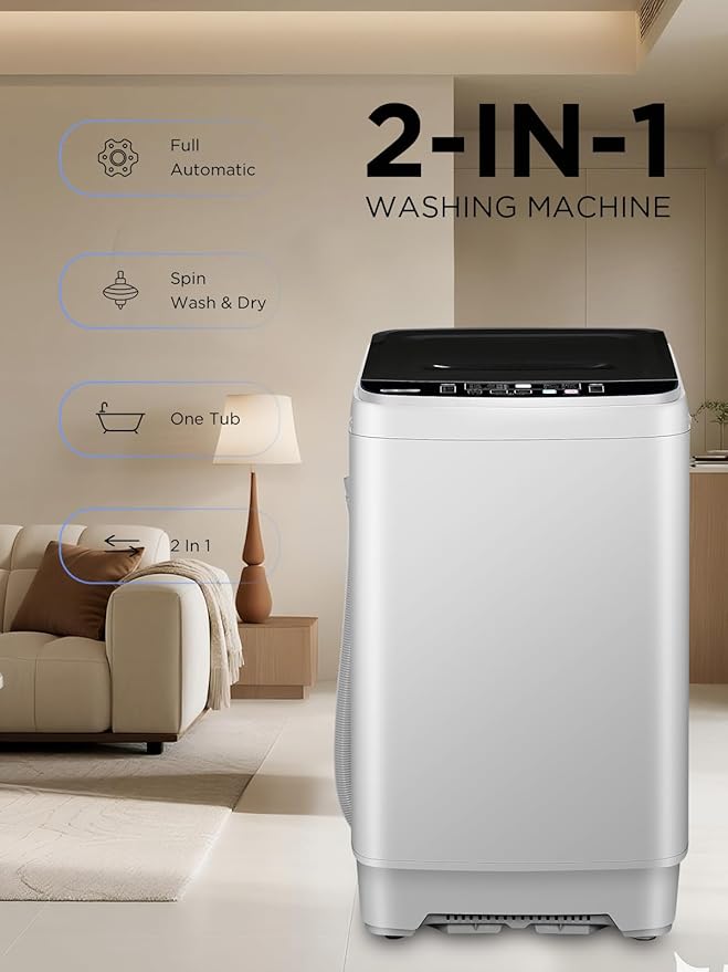 17.7 lbs Full Automatic Washing Machine