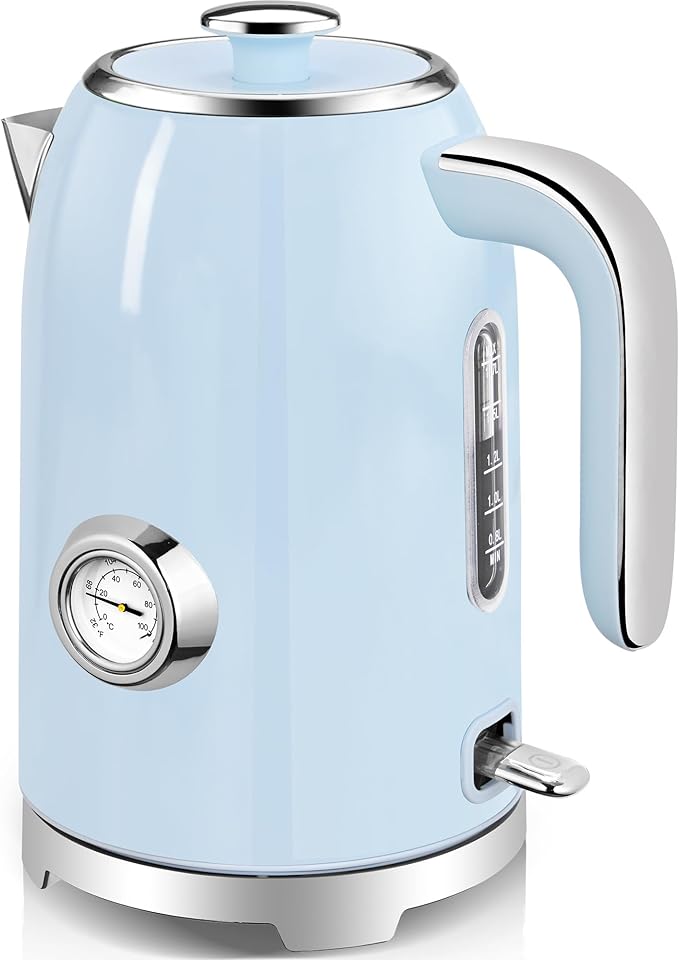 SUSTEAS Electric Kettle - 57oz Hot Tea Kettle Water Boiler