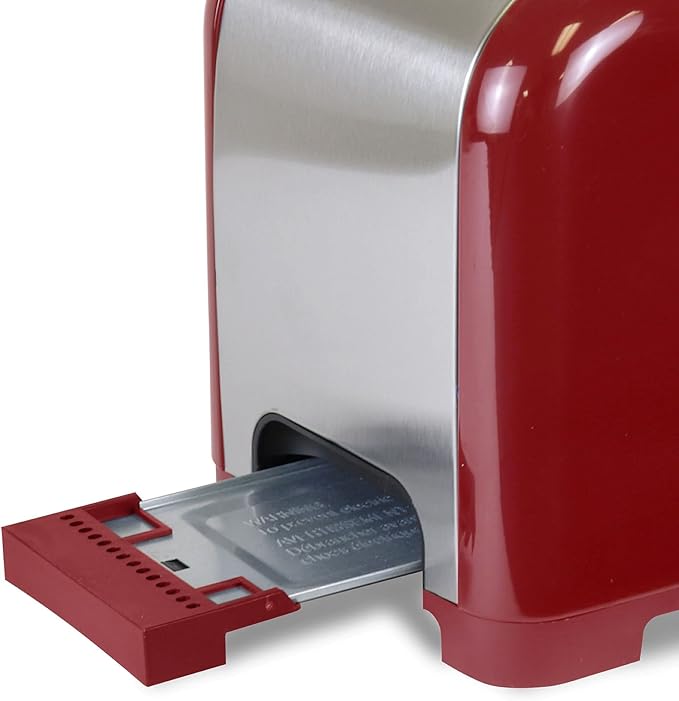 Koolatron Kenmore 2-Slice Toaster, Stainless Steel,
