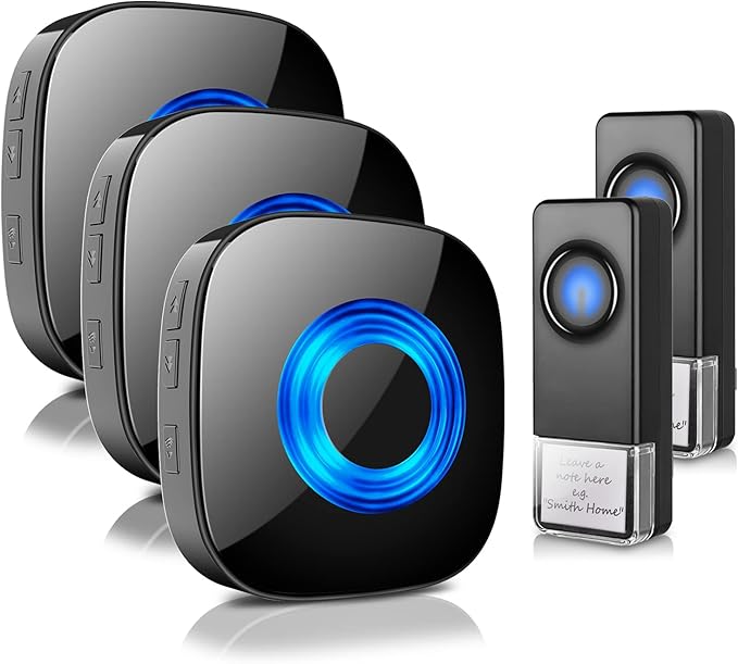 Wireless Doorbell, PHYSEN Classroom Door bell Chimes